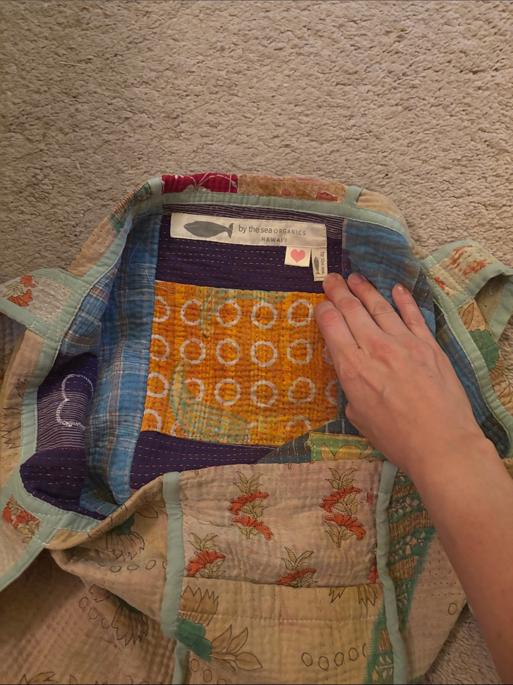 Kantha bag - Picture 4 of 6